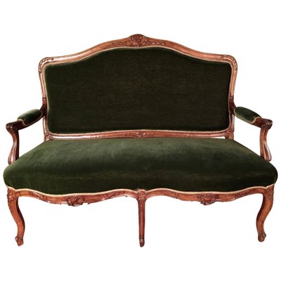 19th Century Louis XV Sofa in Walnut, 1890s-FLW-1401884