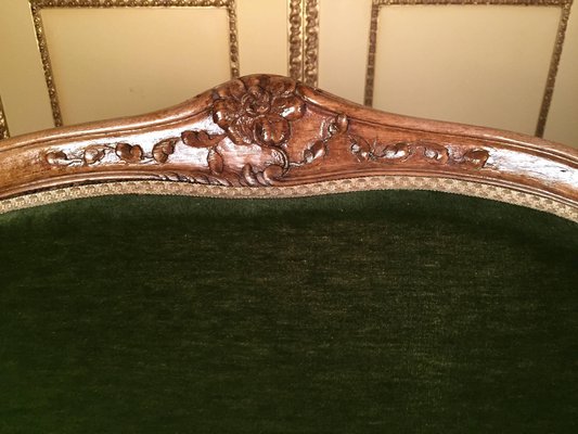 19th Century Louis XV Sofa in Walnut, 1890s-FLW-1401884