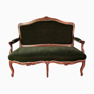 19th Century Louis XV Sofa in Walnut, 1890s-FLW-1401884