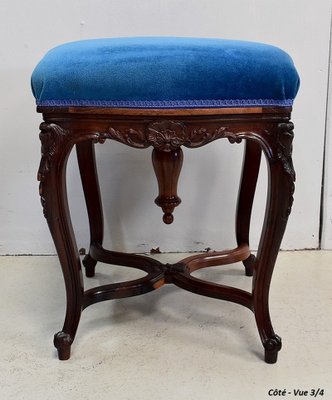 19th Century Louis XV Style Adjustable Piano Stool-RVK-708496