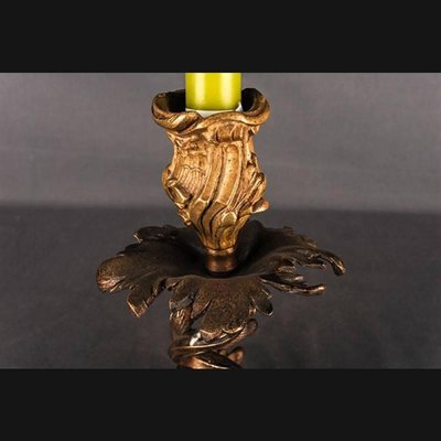 19th Century Louis XV Style Bronze Wall Light-FLW-1401843