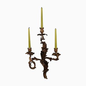 19th Century Louis XV Style Bronze Wall Light-FLW-1401843