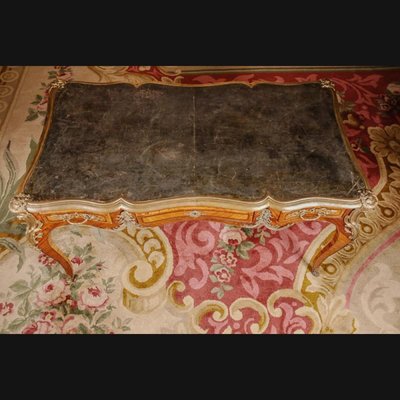 19th Century Louis XV Style Bureau Plat Writing Table-FLW-1401861