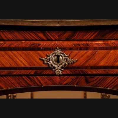 19th Century Louis XV Style Bureau Plat Writing Table-FLW-1401861