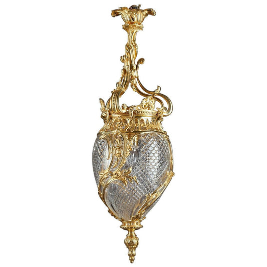 19th Century Louis XV Style Ovoid Lantern