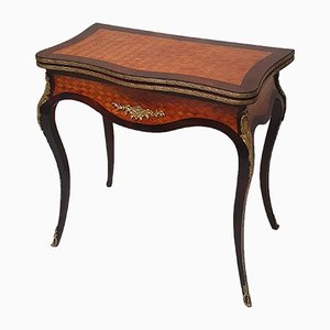 19th Century Louis XV Style Rosewood Game Table-BSB-929116