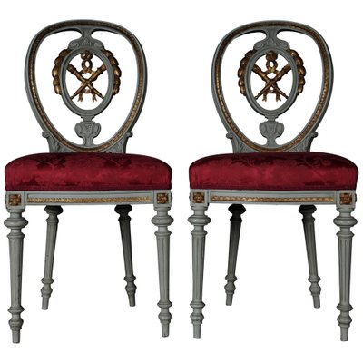 19th Century Louis XVI Chairs, 1880s, Set of 2-FLW-1402357