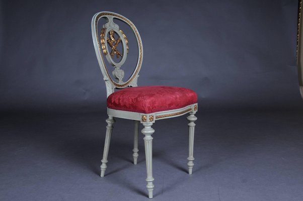 19th Century Louis XVI Chairs, 1880s, Set of 2-FLW-1402357