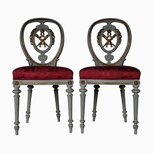 19th Century Louis XVI Chairs, 1880s, Set of 2-FLW-1402357