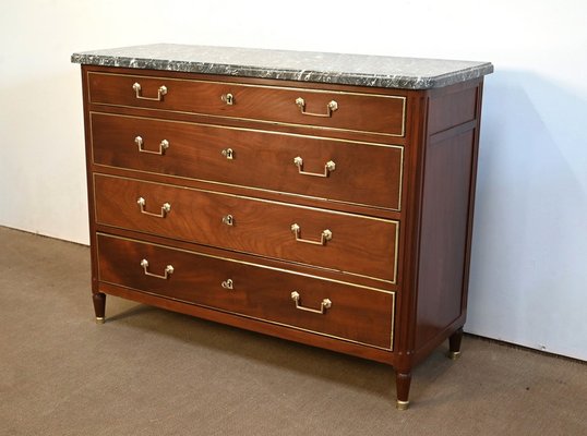 19th Century Louis XVI Chest of Drawers in Mahogany-RVK-1726169