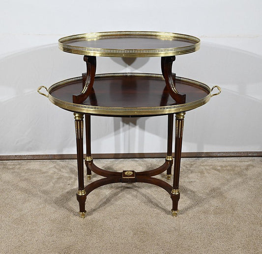 19th Century Louis XVI Mahogany Side Table