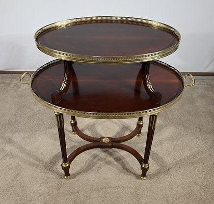 19th Century Louis XVI Mahogany Side Table-RVK-1787532