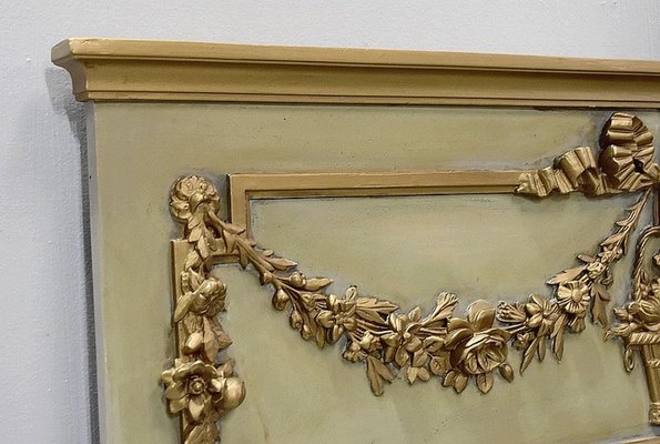 19th Century Louis XVI Overmantel Mirror-RVK-1220568