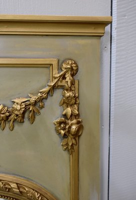 19th Century Louis XVI Overmantel Mirror-RVK-1220568