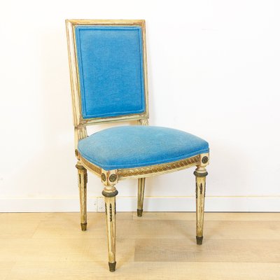 19th Century Louis XVI Style Dining Chairs, France, Set of 2-CQZ-1369381