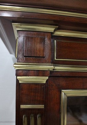 19th Century Louis XVI Style Mahogany Cabinet-RVK-581180