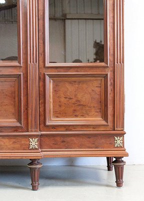 19th Century Louis XVI Style Mahogany Wall Unit-RVK-880973