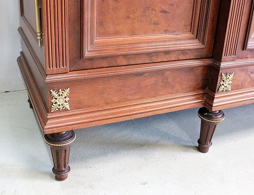 19th Century Louis XVI Style Mahogany Wall Unit-RVK-880973