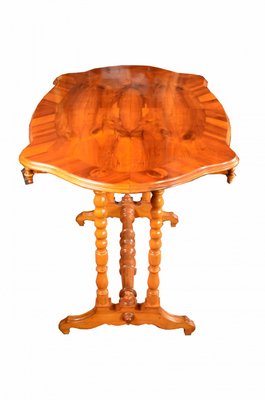 19th Century Ludwik Filip Cherrywood Table, Poland-FSD-1361853