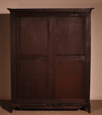 19th Century Mahogany Bookcase-HPU-1783480