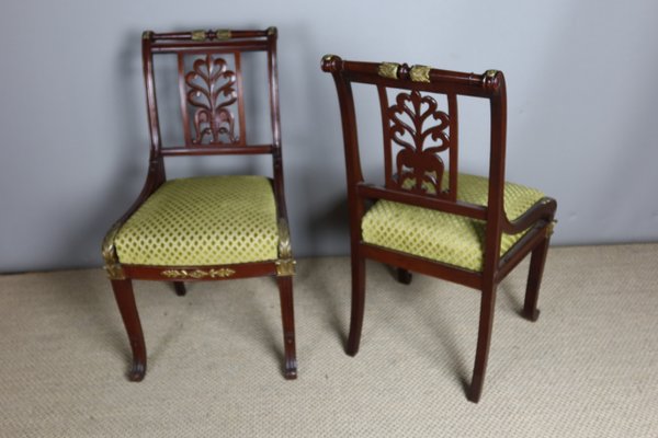 19th Century Mahogany Chairs, Set of 2-WSV-2019898