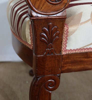 19th Century Mahogany Chairs, Set of 2-RVK-1251158