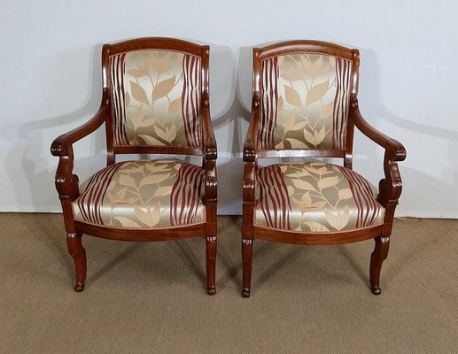 19th Century Mahogany Chairs, Set of 2-RVK-1251158