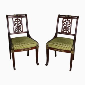 19th Century Mahogany Chairs, Set of 2-WSV-2019898