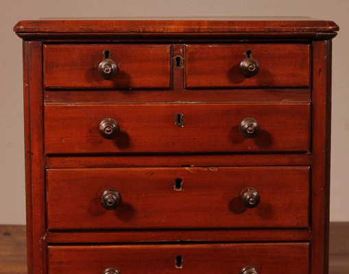 19th Century Mahogany Chest of Drawers-HPU-1767402