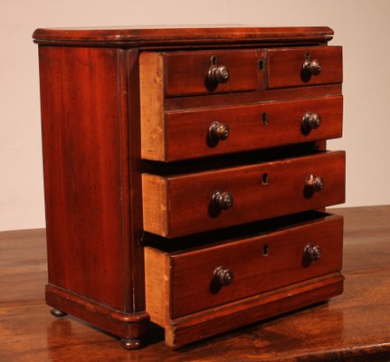 19th Century Mahogany Chest of Drawers-HPU-1767402