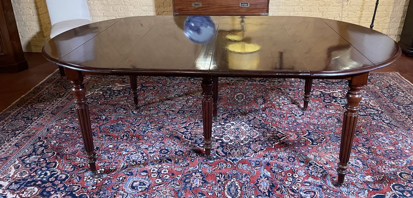 19th Century Mahogany Extending Table-HPU-1776852