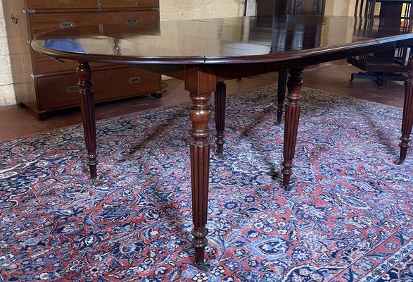 19th Century Mahogany Extending Table-HPU-1776852