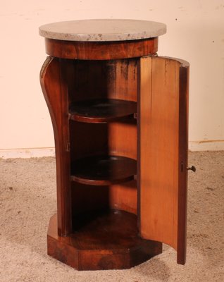 19th Century Mahogany Nightstand-HPU-1341830