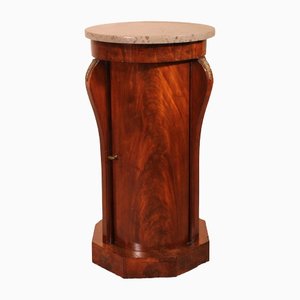 19th Century Mahogany Nightstand-HPU-1341830