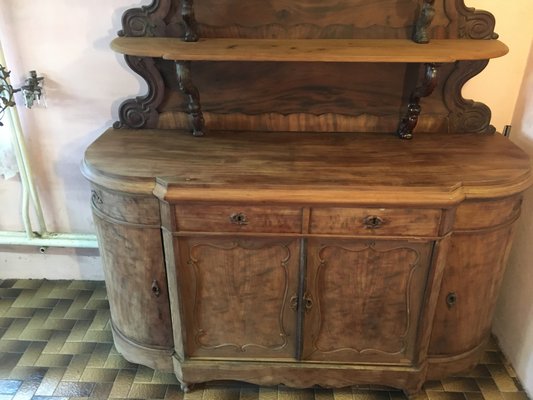 19th Century Mahogany Sideboard-WQQ-685224