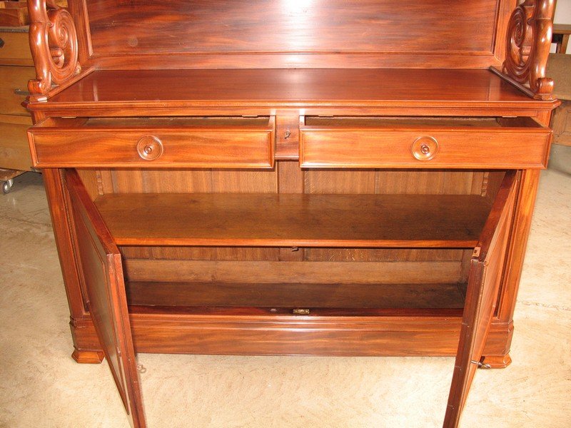 19th Century Mahogany St Hubert Buffets, Set of 2