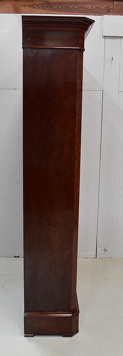 19th Century Mahogany Veneer Cabinet