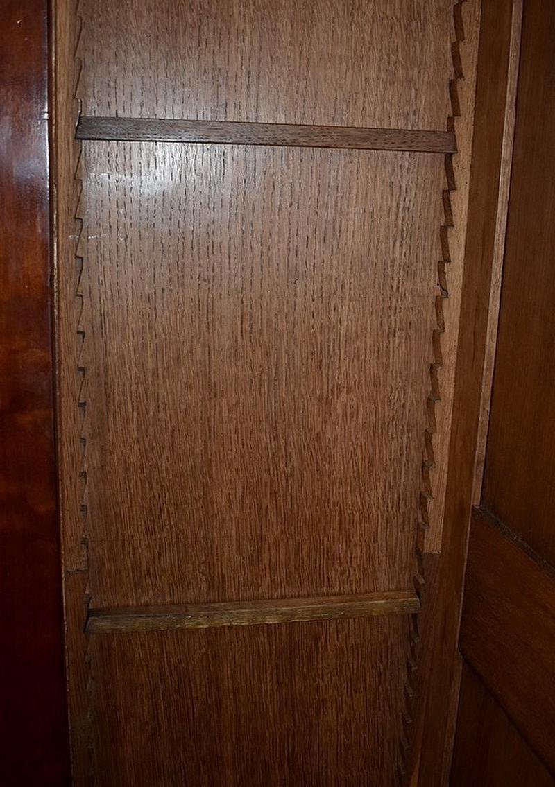 19th Century Mahogany Veneer Cabinet