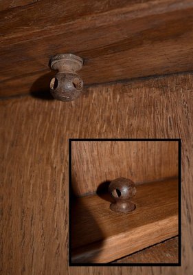 19th Century Mahogany Veneer Cabinet-RVK-686864