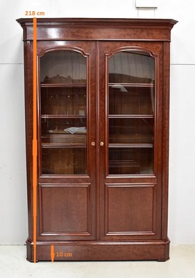 19th Century Mahogany Veneer Cabinet-RVK-686864