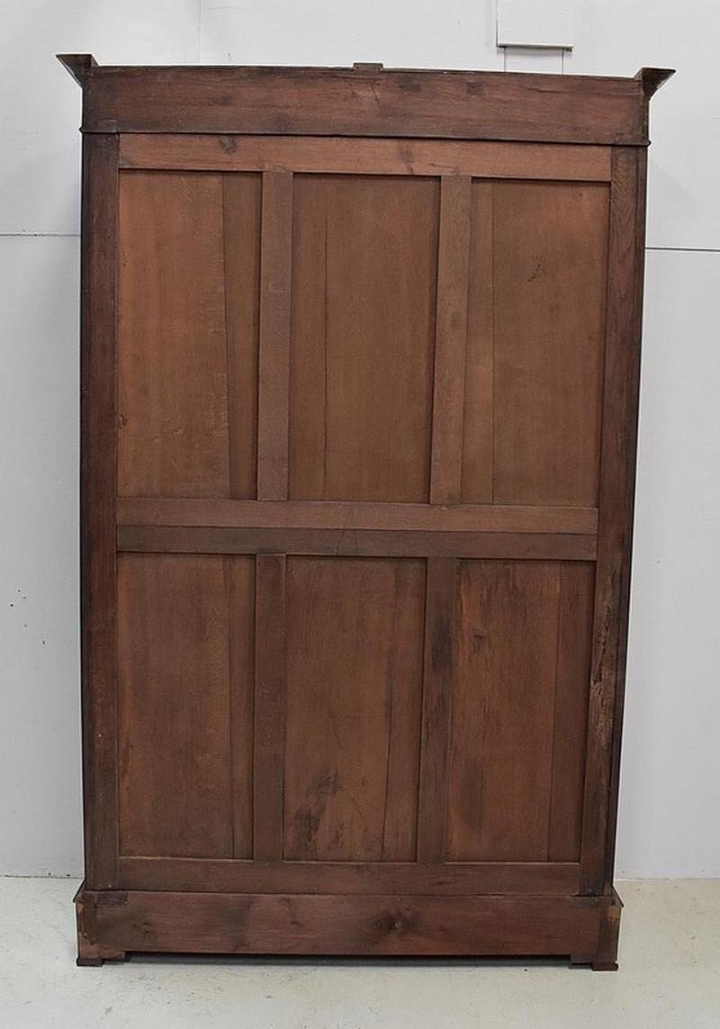 19th Century Mahogany Veneer Cabinet