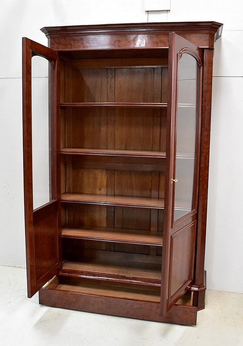 19th Century Mahogany Veneer Cabinet