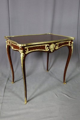 19th Century Marquetry Living Room Table-WSV-1355446