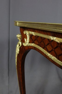 19th Century Marquetry Living Room Table-WSV-1355446