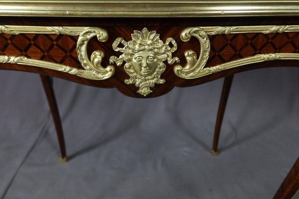 19th Century Marquetry Living Room Table-WSV-1355446