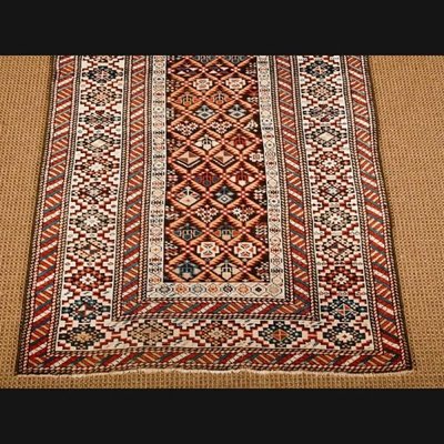 19th Century Marzali Shirwan Runner Rug-FLW-1401918