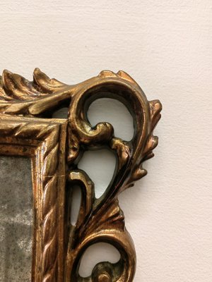 19th Century Mirror in Mercury Glass with Carved and Gilt Wood Frame-ZFY-1720741