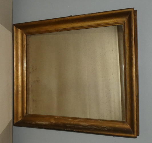 19th Century Mirror on Golden Frame