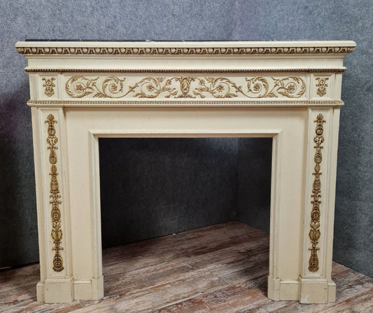 19th Century Monumental Louis XVI Fireplace