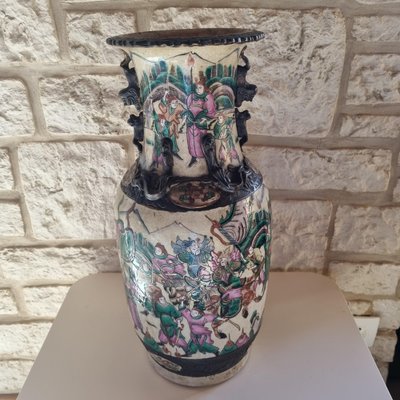 19th Century Nanking Porcelain Vase, China-GSF-1812507